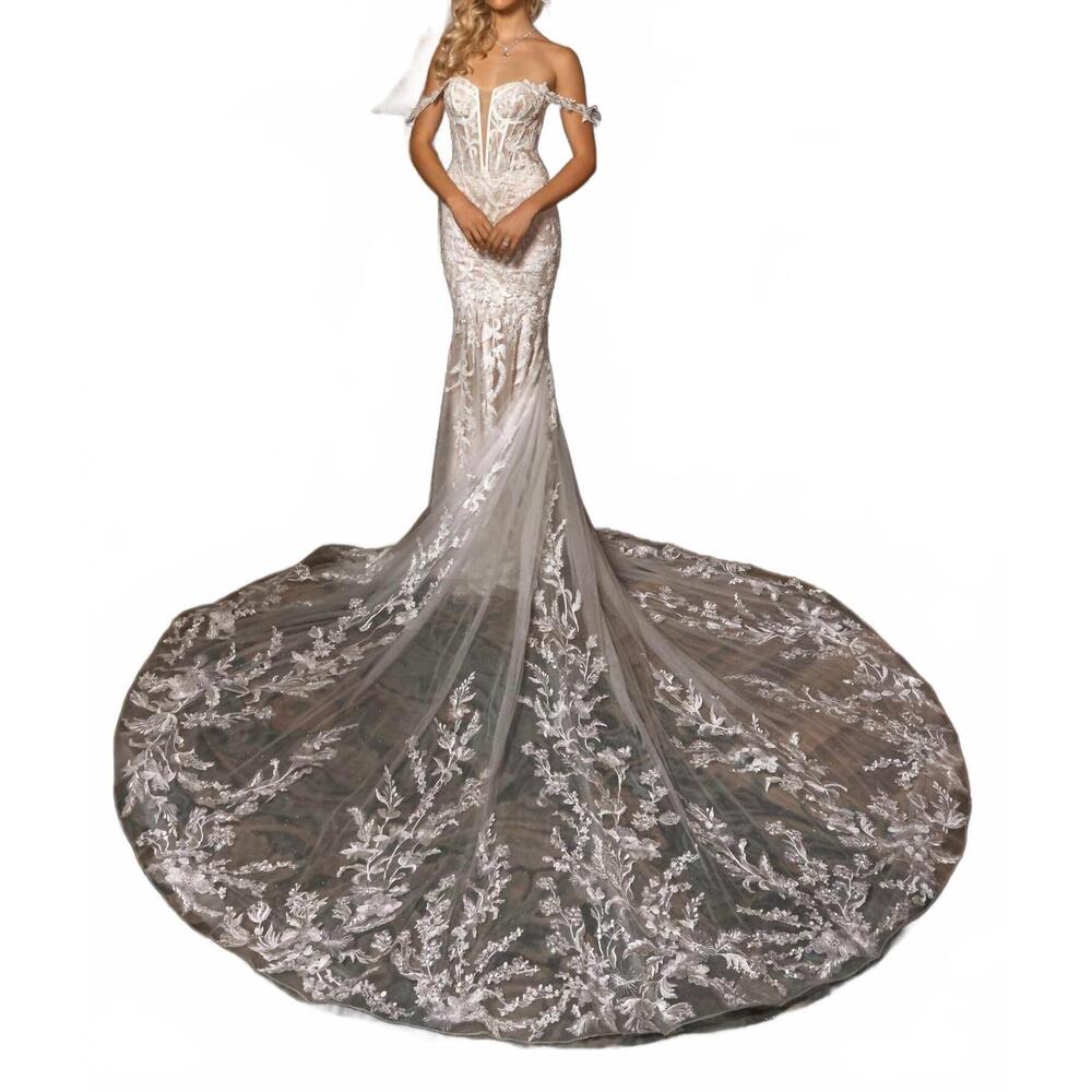 NEW KITTY CHEN COUTURE amanda fit and flare dress in ivory